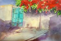 Sadia Arif, 11 x 15 Inch, Watercolor on Paper, Cityscape Painting, AC-SAD-072